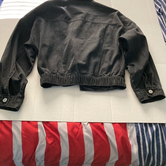 Black Jean Jacket - Picture 8 of 9